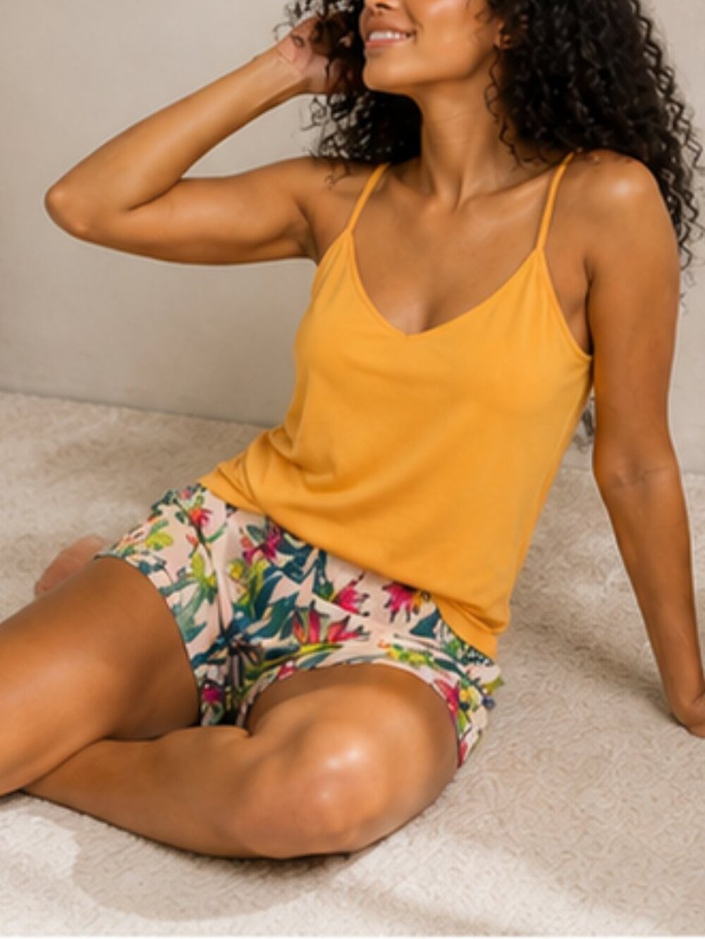 NWT Soma Modal V-Neck Cami & Shorts Pajama Set - Picture 5 of 9